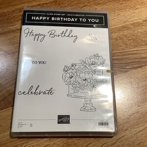 Stampin’ Up Happy Birthday to You stamp set